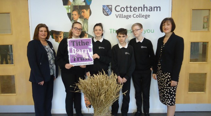 College supports Tithe Barn